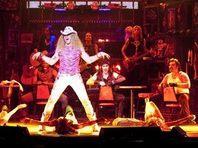 Rock of Ages has a three-day run at the Conexus Arts Centre. Photo by Scott Suchman