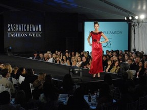 Nadia Williamson was one of the featured designers at Friday night's Saskatchewan Fashion Week runway show. DON HEALY/Leader-Post