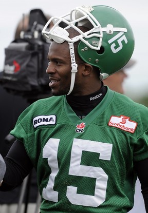 Lance Frazier was among the Riders released on Sunday (BRYAN SCHLOSSER/ Regina Leader-Post.)