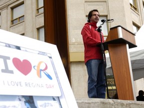 Mayor Pat Fiacco is one of Regina's biggest supporters. He's pictured here at I Love Regina Day in June. MICHAEL BELL/Leader-Post
