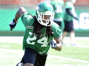 Woodny Turenne is to start at cornerback for the Riders on Sunday (Don Healy/Leader-Post)