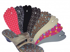 Flop Topz insoles were created specifically to be worn in flip flops or any thong-style shoe