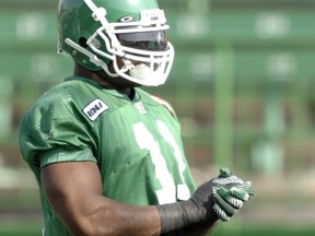 Odell Willis is ready to play the B.C. Lions on Saturday (TROY FLEECE / Leader-Post)