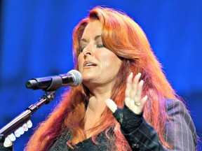 Wynonna Judd, shown here performing at the Ryman Auditorium in Nashville in June, opened her Christmas tour Tuesday in Regina. Erika Goldring/Getty Images