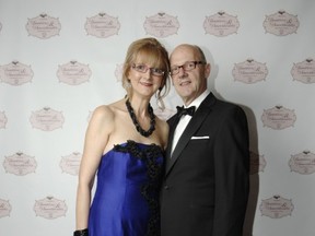 REGINA, SASK - Feb. 9, 2012  -  Irene Seiberling and Marlon Marshall at the Bowties and Sweethearts Valentine's Gala fundraiser held at the Hotel Saskatchewan in Regina, Sask. on Saturday Feb. 9, 2012. (Michael Bell/Regina Leader-Post)