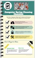 Follow the computer spring cleaning checklist, suggest the experts at Crucial.com