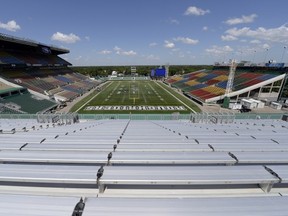 A view from the top of the south end zone at Mosaic Stadium (Troy Fleece/Regina Leader-Post)