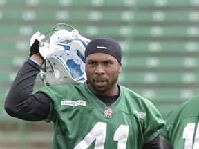 Hats off to Tyron Brackenridge who was named the CFL's defensive player of the week (BRYAN SCHLOSSER/Regina, Leader-Post)