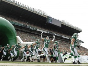 A huge crowd is expected to greet the Riders on Sunday for the Labour Day Classic (Michael Bell/Regina Leader-Post)