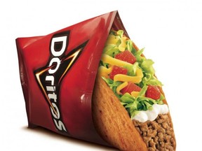 Doritos Locos Tacos will be available at Taco Bell starting Tuesday. TACO BELL photo