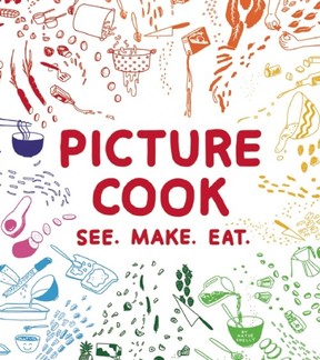 Picture Cook uses illustrations instead of text instructions.