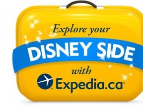 Expedia.ca, in partnership with Disney, is giving away three trips to Disney parks.