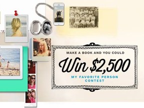 Blurb wants you to make a photo book of your favourite person, for a chance to win $2,500. BLURB photo