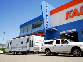 It's important to check RV and trailer tires regularly to reduce the risk of blowouts, caution the tire experts at Kal Tire. KAL TIRE photo