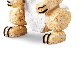 If you create a Kellogg's Rice Krispies Bunny and post a photo of it online, a toy will be donated to a child in need. KELLOGG'S photo