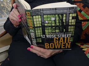 Canadian crime fiction writer Gail Bowen, whose newest Joanne Kilbourn novel, 12 Rose Street, will be released March 3, is shown at her home in Regina on Feb. 17. BRYAN SCHLOSSER/Leader-Post