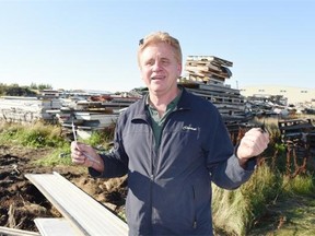 Allen Mryglod, the operations manager at Super Seamless of Canada talks to the Leader Post at their Tower Road site just east of Regina on September 10, 2015. (DON HEALY/Regina Leader-Post)