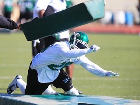 Anthony Allen has been impressive during the Riders’ training camp (Gord Waldner/TheStarPhoenix)