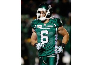 Rob Bagg is part of a talented Saskatchewan Roughriders receiving corps. 
  
 Michael Bell/Leader-Post