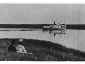 As far as Ted Barris knows, the last steamships on the Prairie worked into the 1950s, moving logs along the Saskatchewan River in northern Saskatchewan.