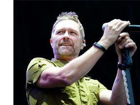 Craig Morgan performs at the Craven Country Jamboree in Craven on Saturday. (Michael Bell/Regina Leader-Post)