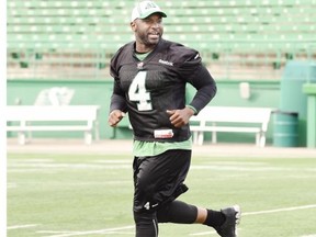 Darian Durant is the only returning Saskatchewan Roughriders quarterback. 
  
 Don Healy/Leader-Post