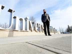 Devon Peters, University of Regina Students’ Union president.