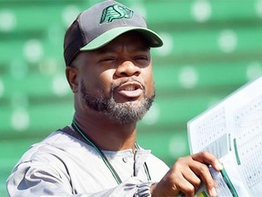 Bob Dyce is preparing for his head-coaching debut on Sunday with the Riders.