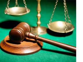 Gavel and scales --- Begin Additional Info --- Scales of justice and gavel
