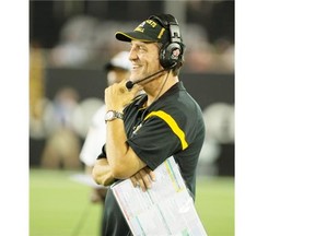 Hamilton Tiger-Cats head coach Kent Austin has every reason to smile about his team’s performance of late.