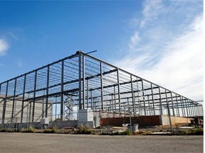 New industrial buildings, like this one in Ross Industrial Park built a few years ago, may be fewer in number due to rising vacancy rates, according to Colliers International.