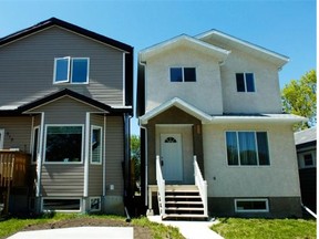 New infill housing in Eastview. (Michael Bell/Regina Leader-Post)