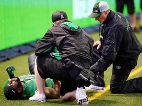 Injuries to players such as cornerback Tristan Jackson, left, have led to several personnel changes in the Roughriders’ defensive backfield (Troy Fleece/Leader-Post files)

Injuries to players such as cornerback Tristan Jackson, left, have led to several personnel changes in the Roughriders' defensive backfield. 
  
 Troy Fleece/Leader-Post files