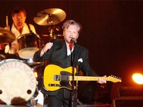 John Mellencamp, shown in this file photo from a recent show in Baltimore, played shows at the Conexus Arts Centre on July 10 and 11. (Photo by Owen Sweeney/Invision/AP)