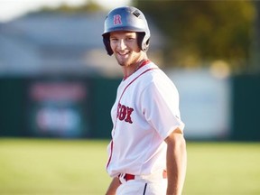 Jordan Schulz and the Regina Red Sox are ready to open the playoffs at home Sunday. 
  
 Don Healy/Leader-Post