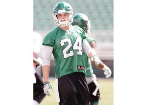 Keenan MacDougall is expected to play Saturday with the Riders after being on the six-game injured list.