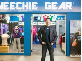 Kendal Netmaker of Saskatoon, owner of Neechie Gear stores, was named the Canadian Council for Aboriginal Business National Youth Entrepreneur of the Year Award in 2014.  The deadline for application for the awards has been extended to Sept. 21. (David Stobbe for Postmedia)