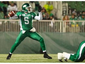 Kerry Joseph was the last quarterback to guide the Roughriders to a victory -- a 24-17 conquest of the visiting Edmonton Eskimos on Nov. 8, 2014.