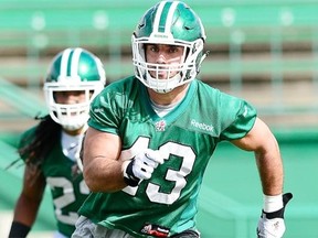 Kevin Regimbald-Gagne is enjoying an expanded role, and a little more attention, with the Roughriders in 2015.
