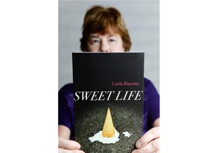Linda Biasotto poses in the Leader-Post studio in Regina, Sask. on Saturday Aug. 15, 2015. Her book of short stories is called Sweet Life.
