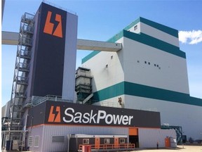 The $70-million carbon capture test facility (CCTF) at SaskPower’s Shand Power Station.