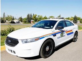 RCMP vehicle in Regina, photographed Sept. 16, 2013.