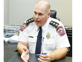 Paul Ladouceur, chief of the Estevan Police.