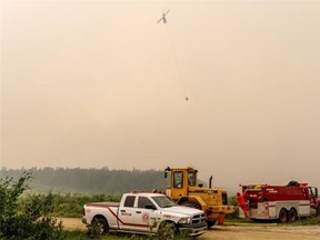 Photos of forest fires and forest firefighting efforts in northern Saskatchewan taken by pilot Corey Hardcastle, a bird dog pilot for the Ministry of Environment out of La Ronge. Courtesy Corey Hardcastle.