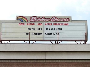 Rainbow Cinemas will no longer be displaying movie titles on its marquee, and the sign won’t be coming back after construction finishes at the Golden Mile Shopping Centre.