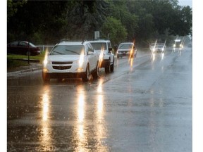 The Regina area was doused with rain on July 27-28. (BRYAN SCHLOSSER/Regina Leader-Post files)