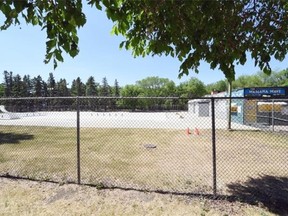 Wascana Pool sits empty during 30c plus temperatures in Regina on June 08, 2015.