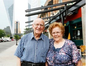 Robert and Ann Gardikiotis, owners of the Copple Kettle Restaurant, are celebrating more than 50 years as a downtown business on Friday, August 14, 2015 in Regina.