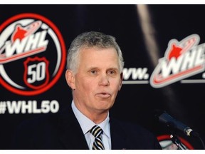 WHL commissioner Ron Robison was in Regina on Tuesday to help with discussions on a new lease for the Regina Pats.