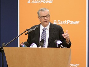 Robert Watson, president and CEO of SaskPower, on September 9, 2014.